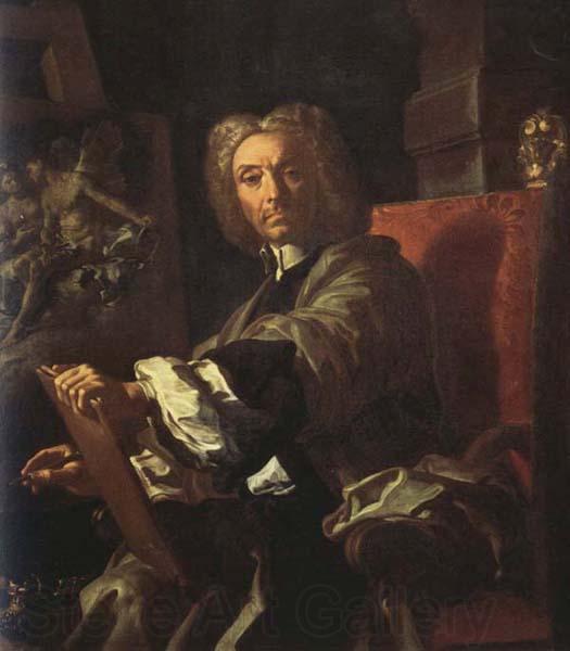 Francesco Solimena Self-Portrait